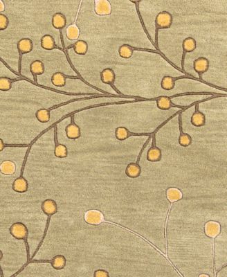 Athena ATH-5113 Taupe 6' Round Area Rug