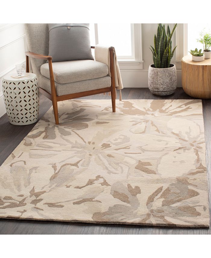 Surya Athena ATH5148 Light Gray 9' x 12' Area Rug Macy's