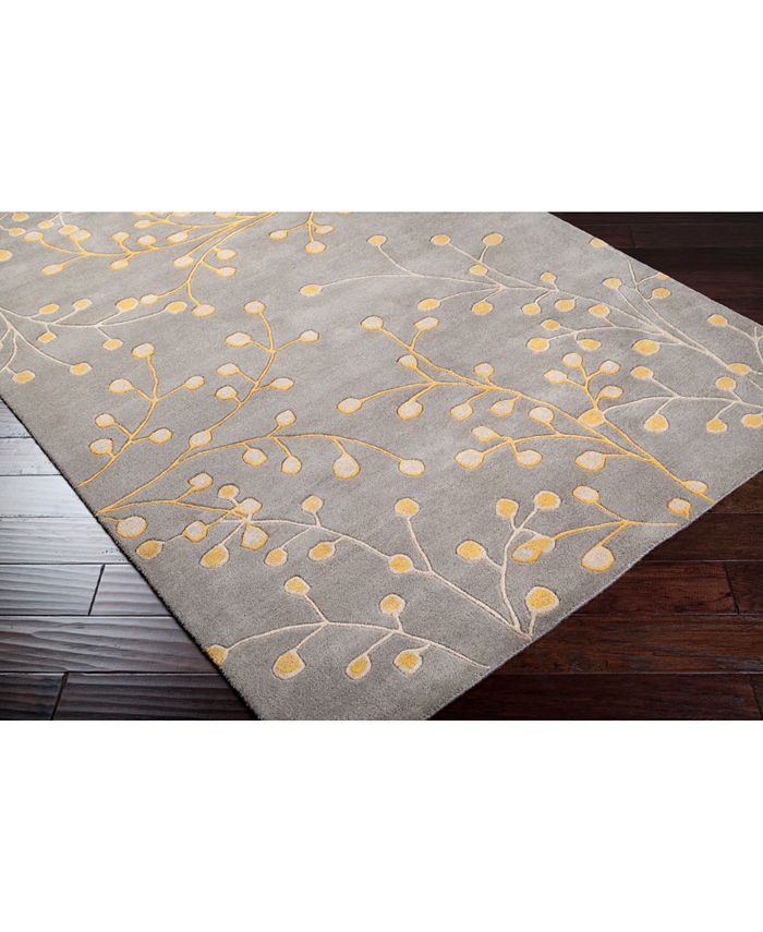 Surya Athena ATH5060 Taupe 8' x 10' Oval Area Rug Macy's