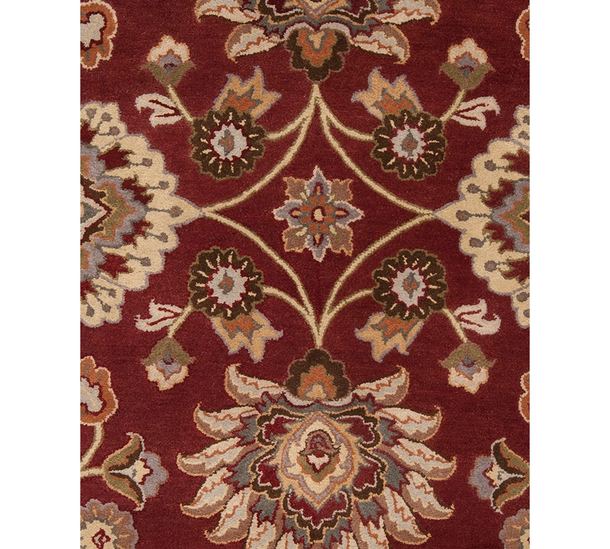 Livabliss Caesar Cae-1061Area Rug - Burgundy