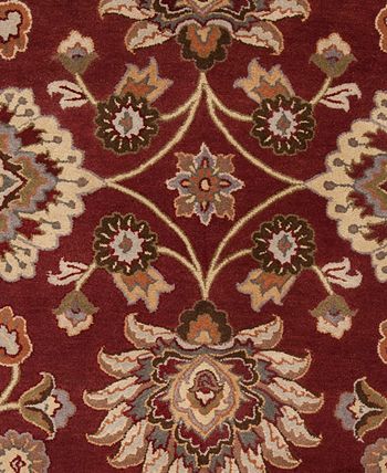 Surya - Caesar CAE-1061 Burgundy 6' Square Area Rug