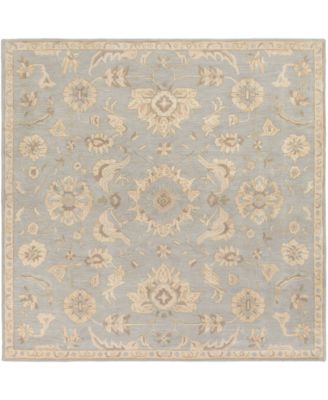 Livabliss - Caesar CAE-1162 Light Gray 4' Square Area Rug