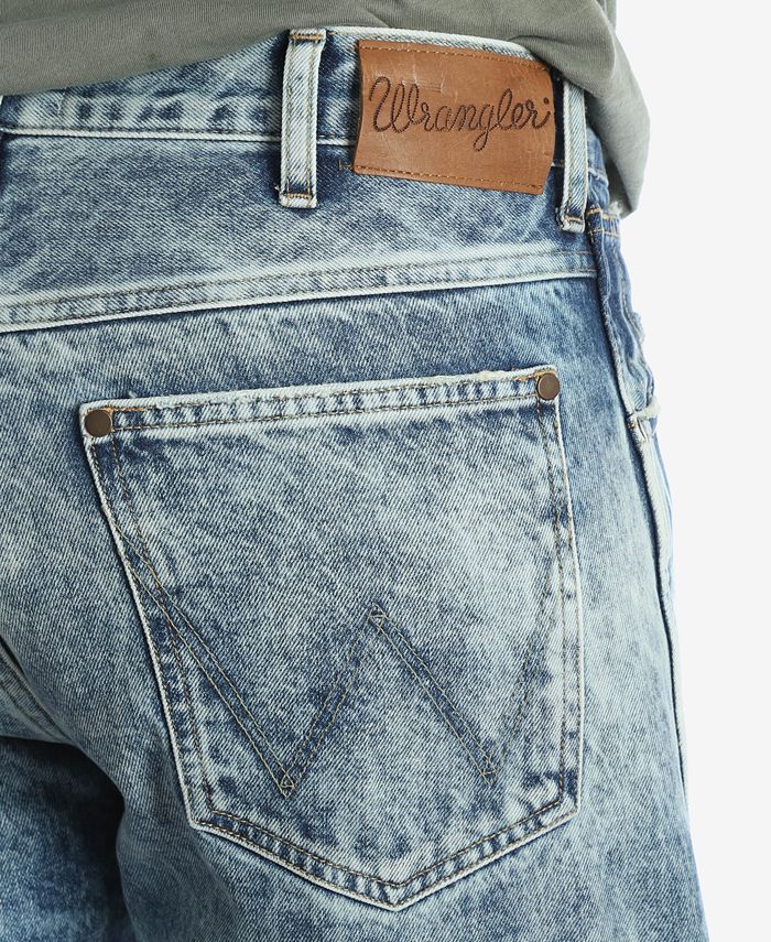 Wrangler Men's Regular Fit Tapered Leg Jeans & Reviews - Jeans - Men - Macy's