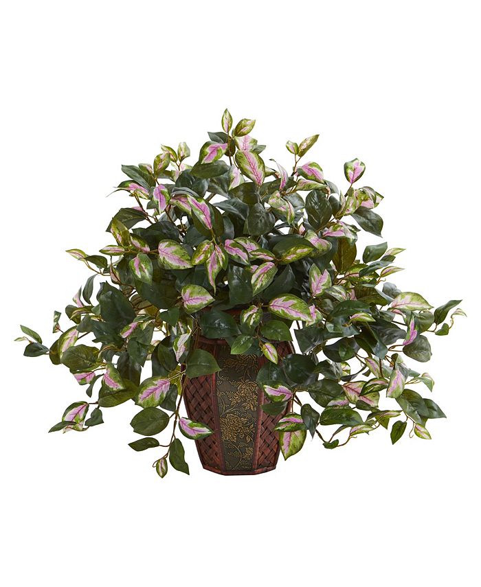 Nearly Natural Hoya Artificial Plant in Decorative Planter & Reviews