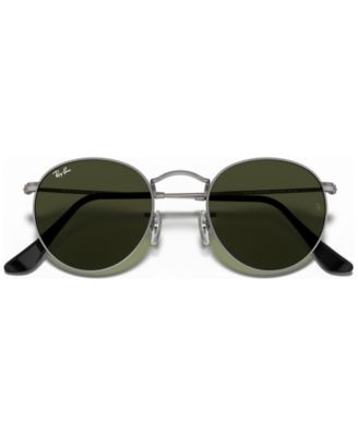 Unisex Round Metal Sunglasses, RB3447