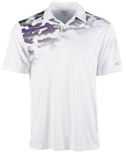 Greg Norman Men's CamoPrint Polo, Created for Macy's & Reviews Polos
