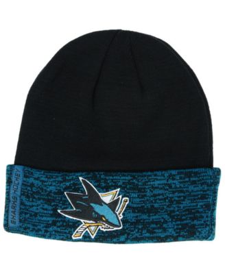 san jose sharks knit hat