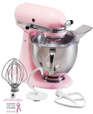 UPC 050946901039 product image for KitchenAid KSM150PSPK Artisan Cook for the Cure 5 Qt. Stand Mixer | upcitemdb.com