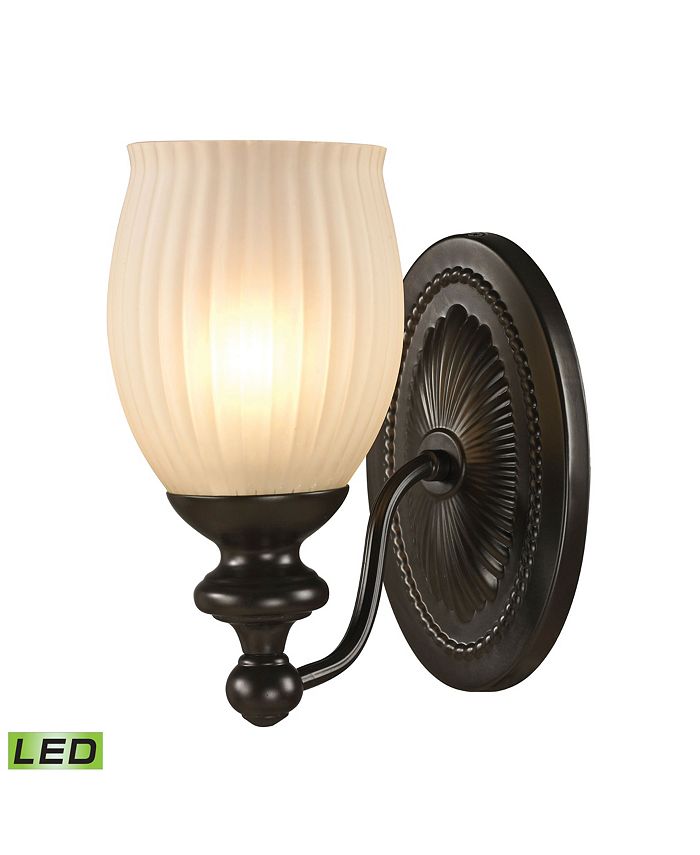 Macy's Park Ridge Collection 1 light bath in Oil Rubbed Bronze LED