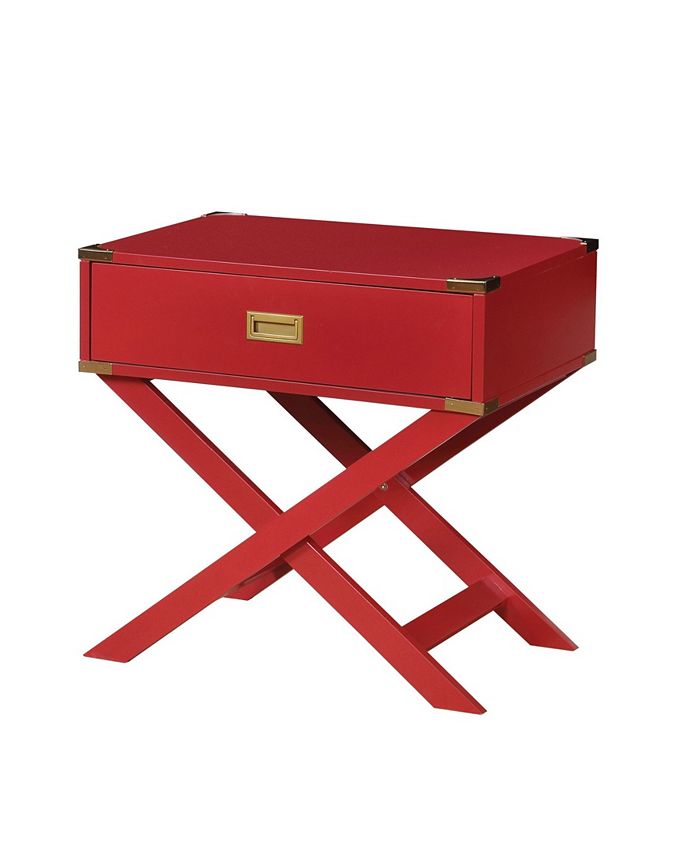 Furniture of America Brookfield Contemporary Nightstand & Reviews Furniture Macy's