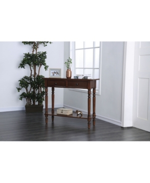 Humphry Two-Drawer Wooden Desk