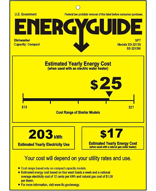 Spt Appliance Inc Spt Countertop Dishwasher In Silver Reviews
