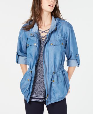 michael kors utility jacket