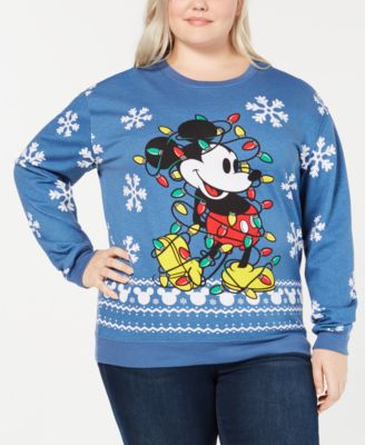 plus size mickey mouse sweatshirt