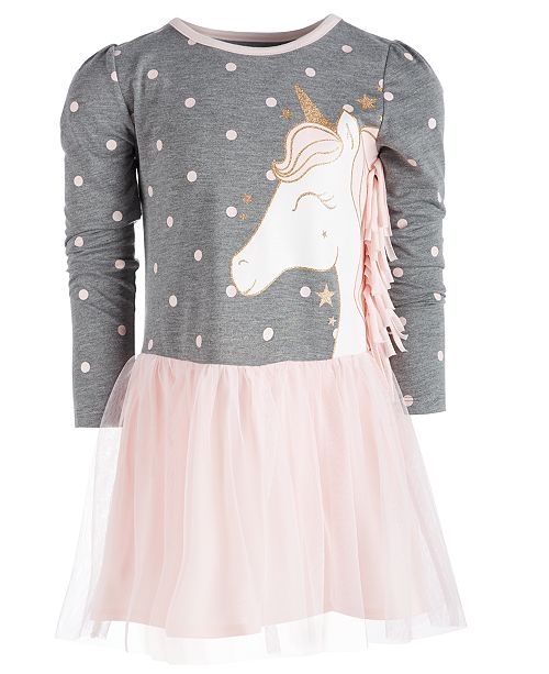 Epic Threads Toddler Girls Unicorn Tutu Dress, Created for ...