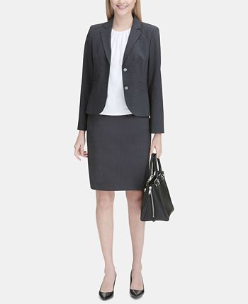 Calvin Klein - Jacket, Long Sleeve Two Button
