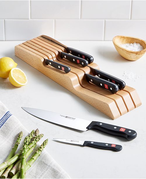 Wusthof 8 Pc Gourmet In Drawer Cutlery Set Home Macy S