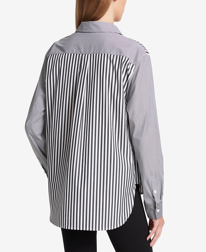DKNY MixedMedia Shirt Macy's