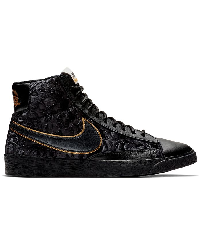 Women's 'blazer mid sales metallic casual shoes