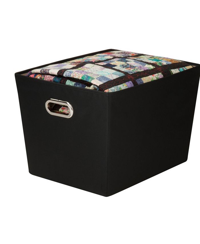 Honey Can Do Large Decorative Storage Bin with Handles Macy's