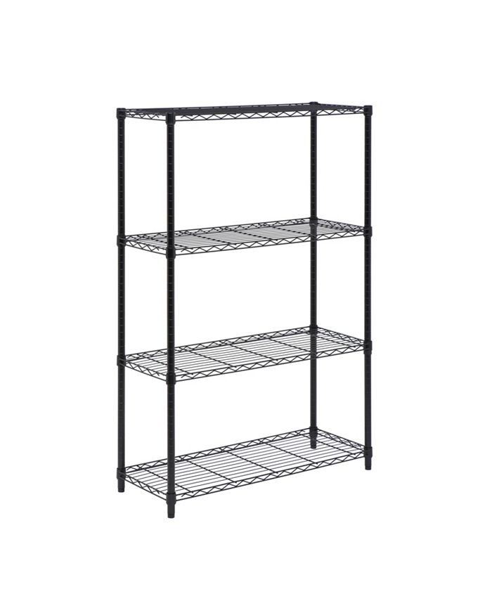 Honey Can Do 4tier Shelving Unit, Black Macy's