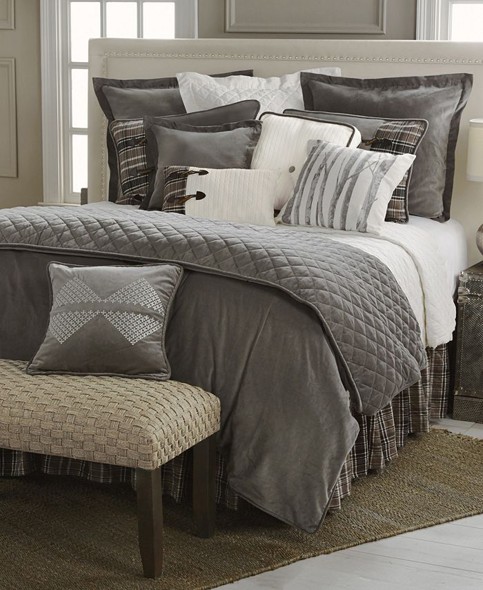 HiEnd Accents Whistler 4Pc Queen Bedding Set Macy's