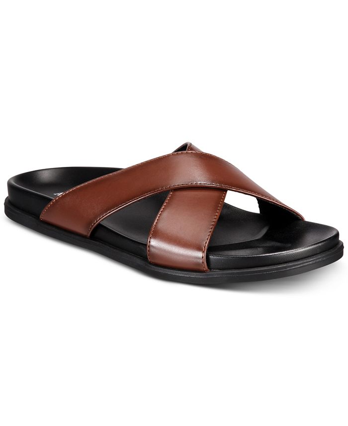 Alfani Men's Codi Cross Sandals, Created for Macy's - Macy's