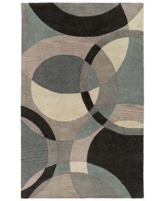 Livabliss - Forum FM-7193 Khaki 4' x 6' Area Rug