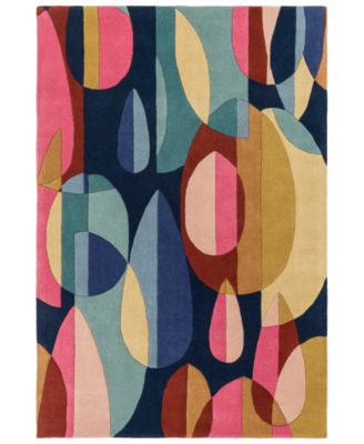 Surya - Forum FM-7206 Bright Pink 7'6" x 9'6" Area Rug