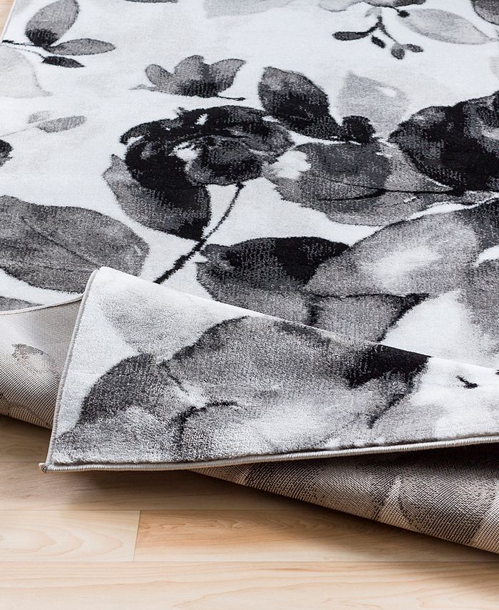 Surya Nova NVA3013 Black 2'2" x 3' Area Rug Macy's