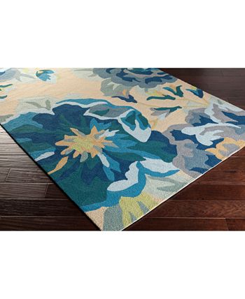 Surya - Rain RAI-1231 Bright Blue 8' Round Area Rug