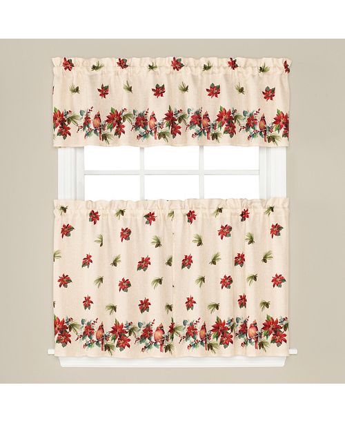 Holiday Forest Quilted Valance NCU0DDK1035