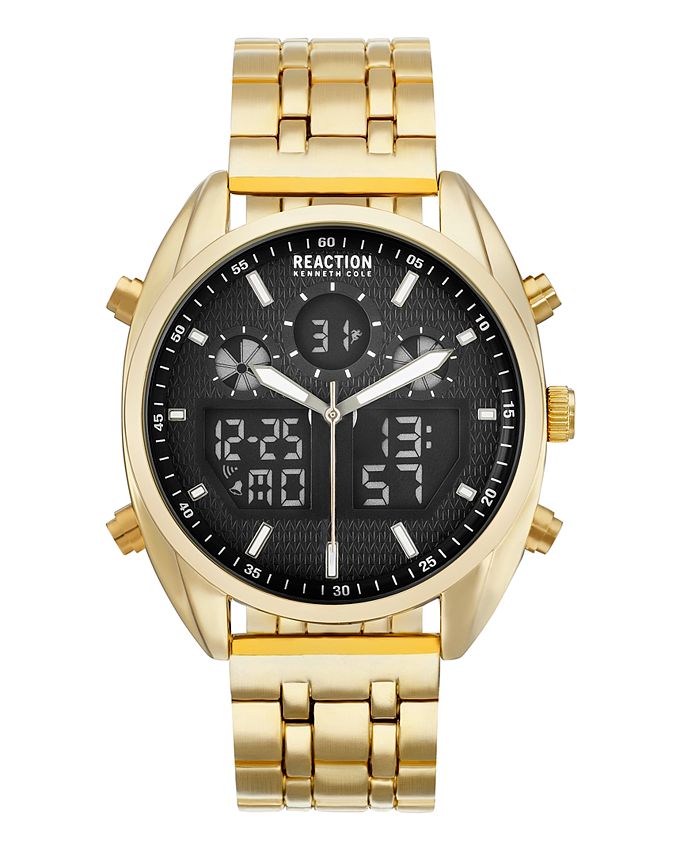 Kenneth cole reaction 2025 watch gold