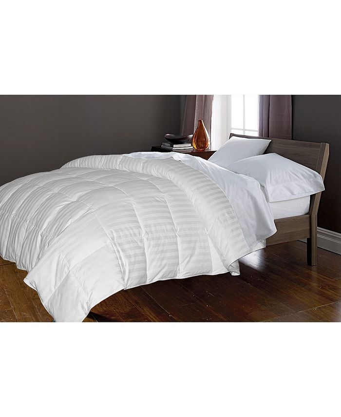 Blue Ridge 350 Thread Count Cotton Damask White Goose Down & Feather