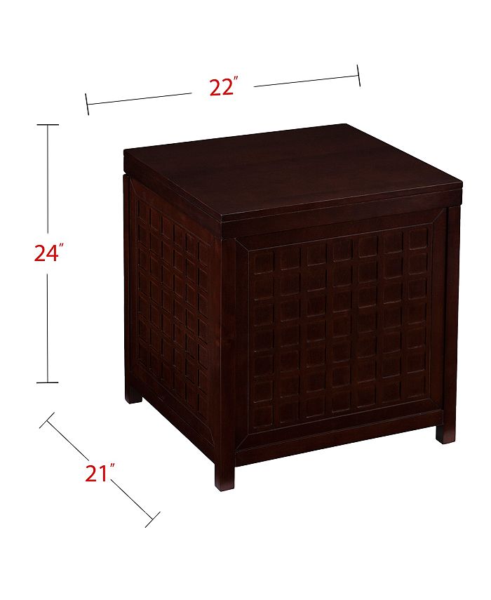 Southern Enterprises Edwin Trunk End Table Macy's