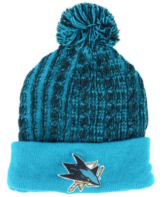 san jose sharks knit hat