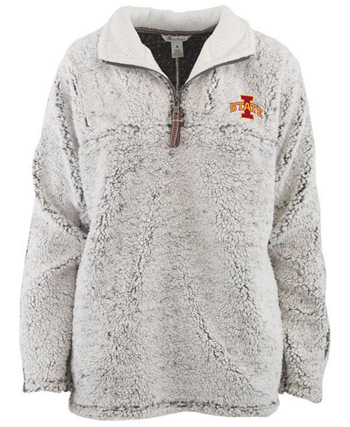 Pressbox Women s Iowa State Cyclones Sherpa Quarter Zip Pullover
