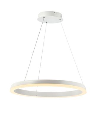 Baxter Integrated Led Metal Hoop Pendant