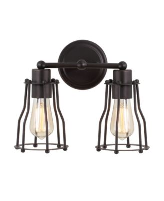 Evelyn 2-Light Metal Vanity Light