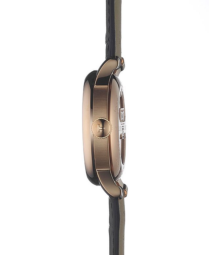 Tissot T Classic Le Locle Automatic Black Dial Black Leather Strap Watch For Men - T41.1.423.53 main image 0