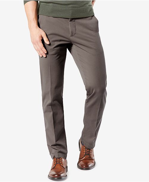Dockers Men S Workday Smart 360 Flex Straight Fit Khaki Stretch