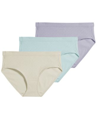 Elance Breathe Hipster Underwear 3 Pack 1540, also available in extended sizes