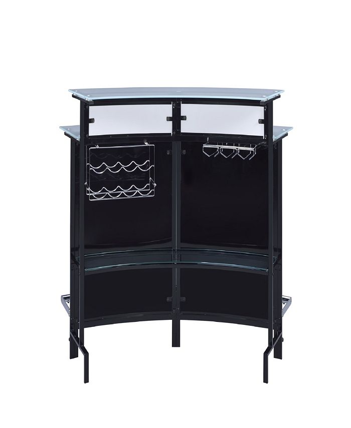 Coaster Home Furnishings Vincent Contemporary TwoShelf Bar Unit Macy's