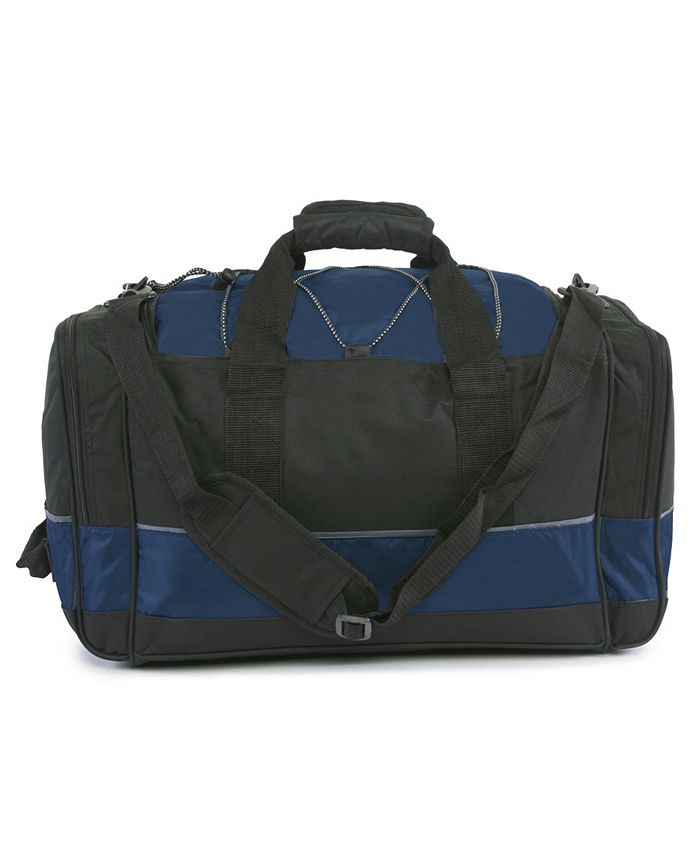 Perry Ellis 22 Carry-on Weekender Canvas Duffel Bag， Navy， One Size-