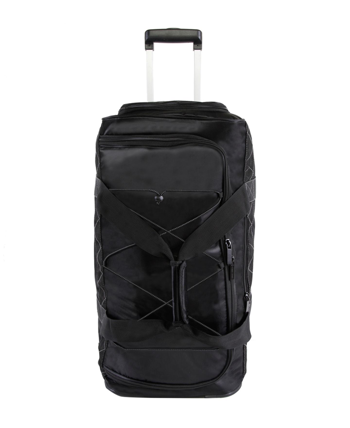 Сумка Perry Ellis 24" Rolling Duffel, цвет: Чёрный — фото 6