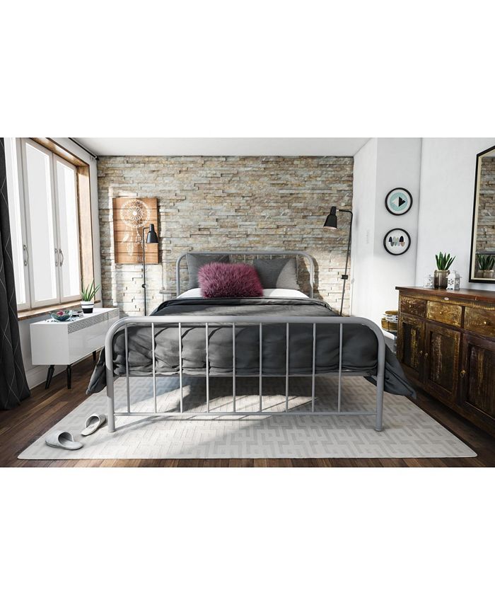 Novogratz Collection Novogratz Bellamy Queen Metal Bed Macy's