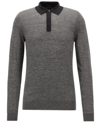 hugo boss polo sweater