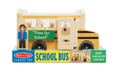 School Bus Wooden Play Set