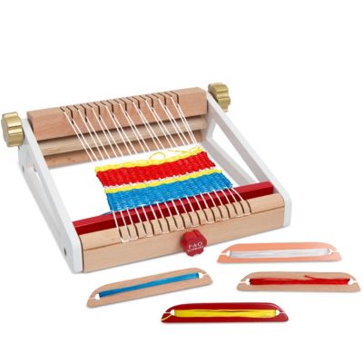 FAO Schwarz - 8-Piece Kid's Craft Weaving Loom