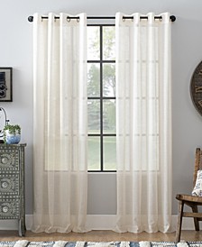 Textured Linen 52" x 95" Curtain